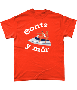 Gwir Conts y Môr - Crys-T