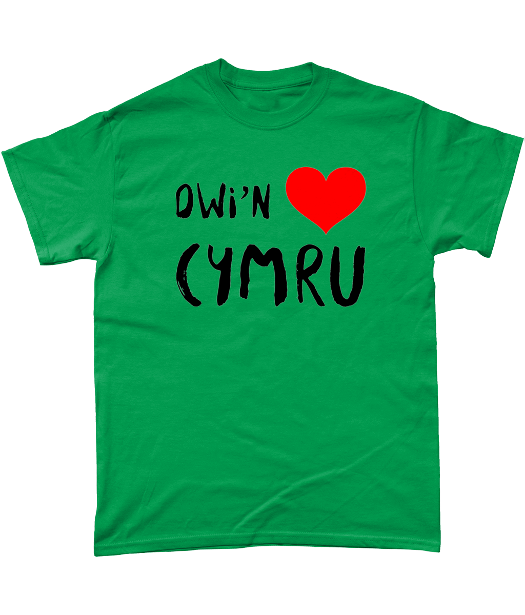 Dwi'n Caru Cymru - Crys-T