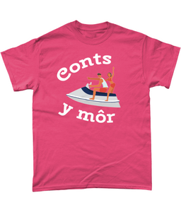 Gwir Conts y Môr - Crys-T