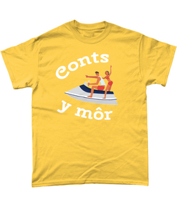 Gwir Conts y Môr - Crys-T