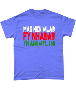 Mae Hen Wlad Fy Nhadau - Crys-T