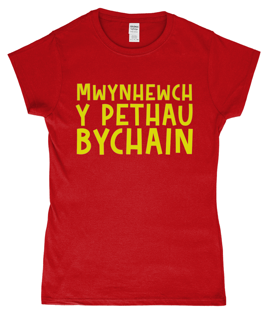 Mwynhewch y pethau bychain - Crys-T 