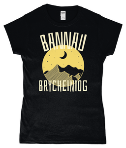 Bannau Brycheiniog - Crys-T "Fitted" i ferched
